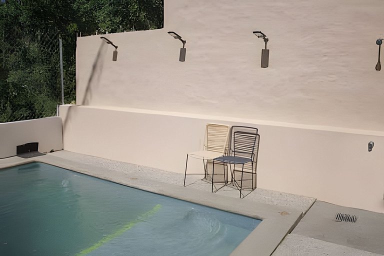 C9 Casas la colmena a 3 min playa alberca 2 rec.