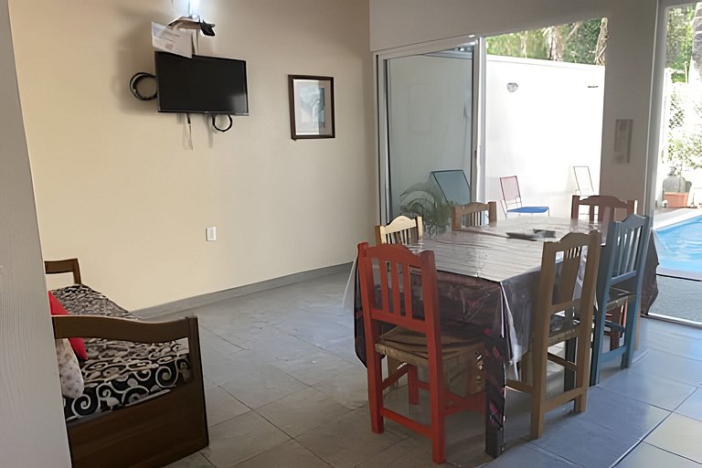 C9 Casas la colmena a 3 min playa alberca 2 rec.