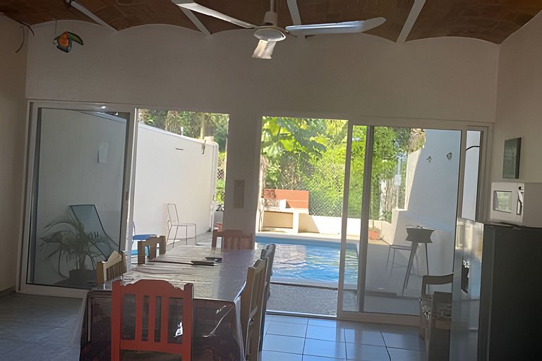 C9 Casas la colmena a 3 min playa alberca 2 rec.