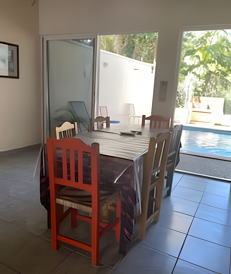 C9 Casas la colmena a 3 min playa alberca 2 rec.