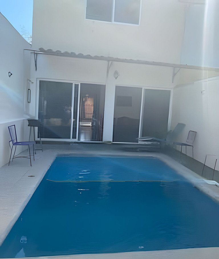 C9 Casas la colmena a 3 min playa alberca 2 rec.