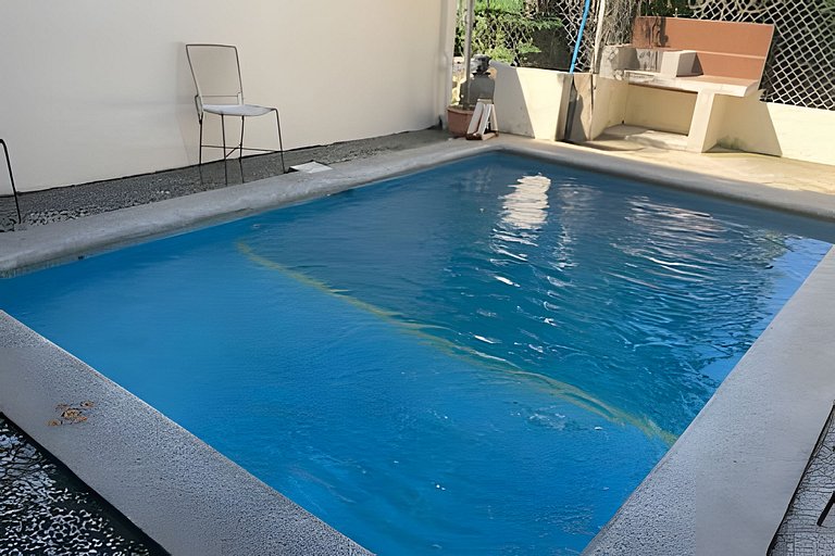 C9 Casas la colmena a 3 min playa alberca 2 rec.