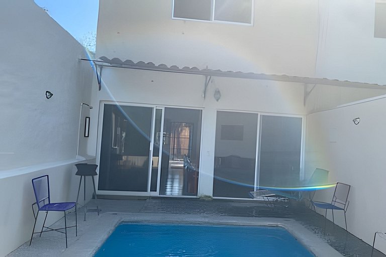 C9 Casas la colmena a 3 min playa alberca 2 rec.
