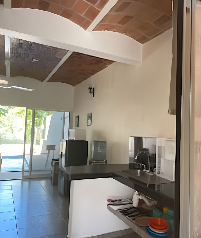 C9 Casas la colmena a 3 min playa alberca 2 rec.