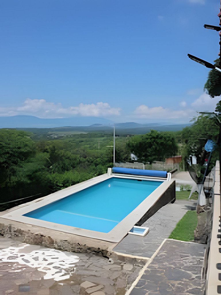 6 Alberca privada y Vista a el lago de Chapala