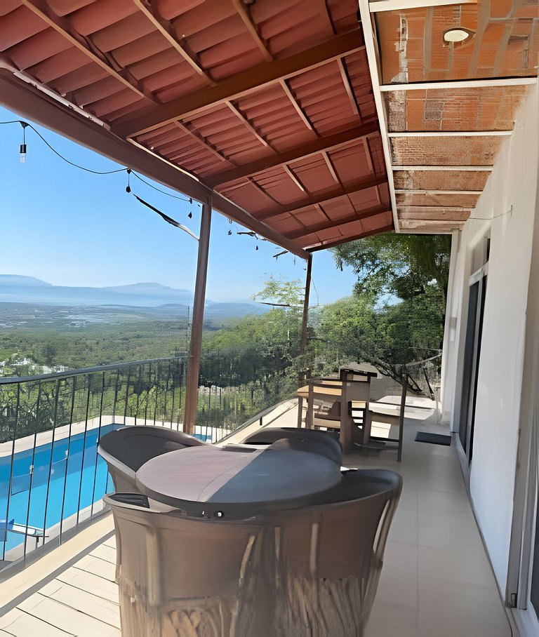 6 Alberca privada y Vista a el lago de Chapala