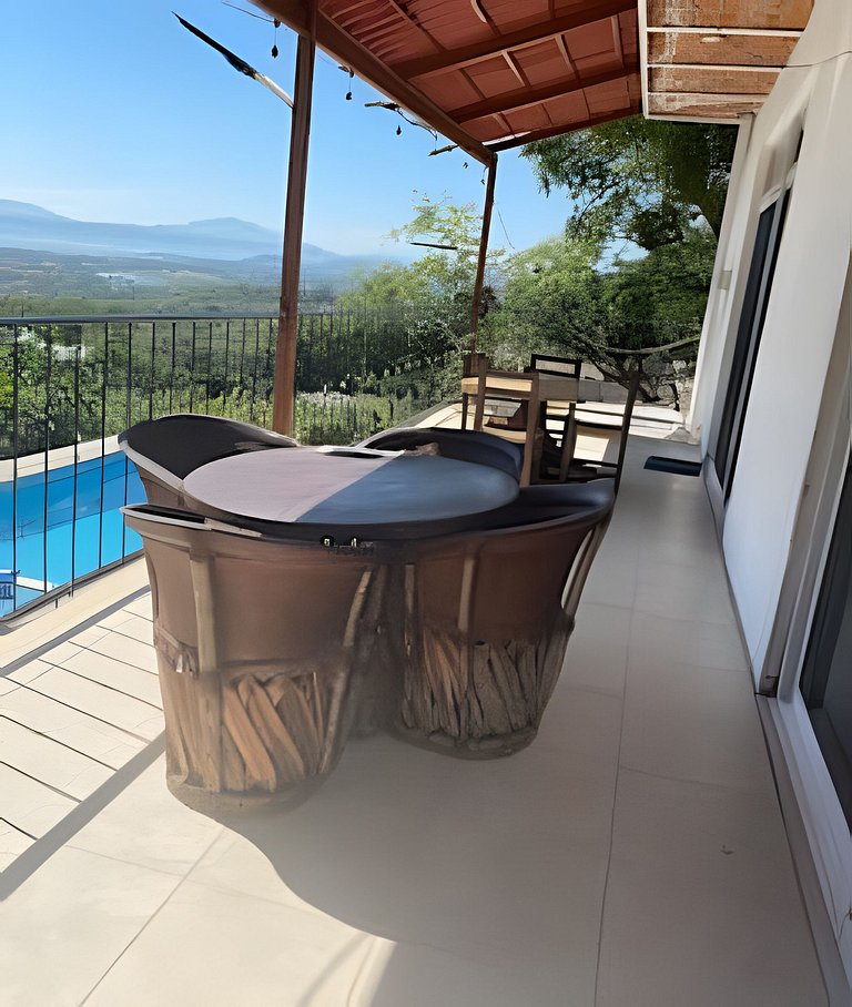 6 Alberca privada y Vista a el lago de Chapala