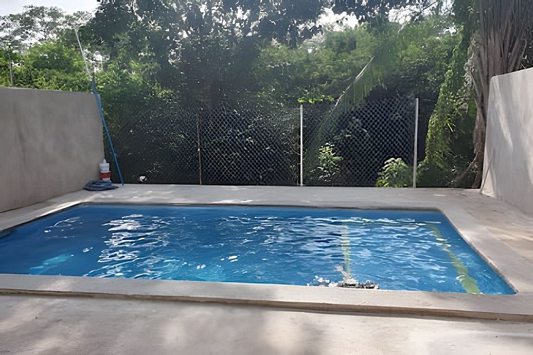 C7 Casas la colmena a 3 min playa alberca 4 rec,