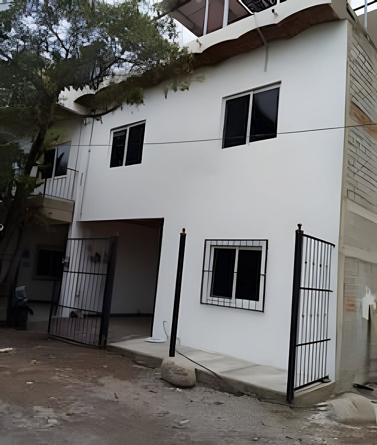 C7 Casas la colmena a 3 min playa alberca 4 rec,