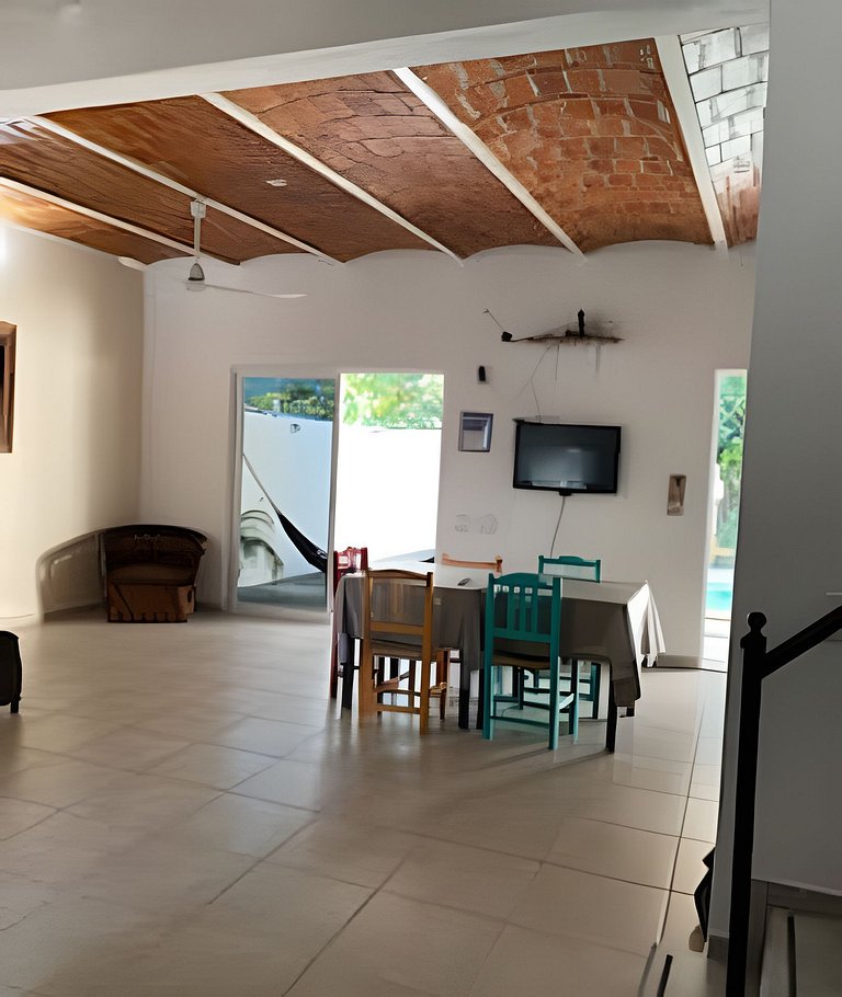 C7 Casas la colmena a 3 min playa alberca 4 rec,