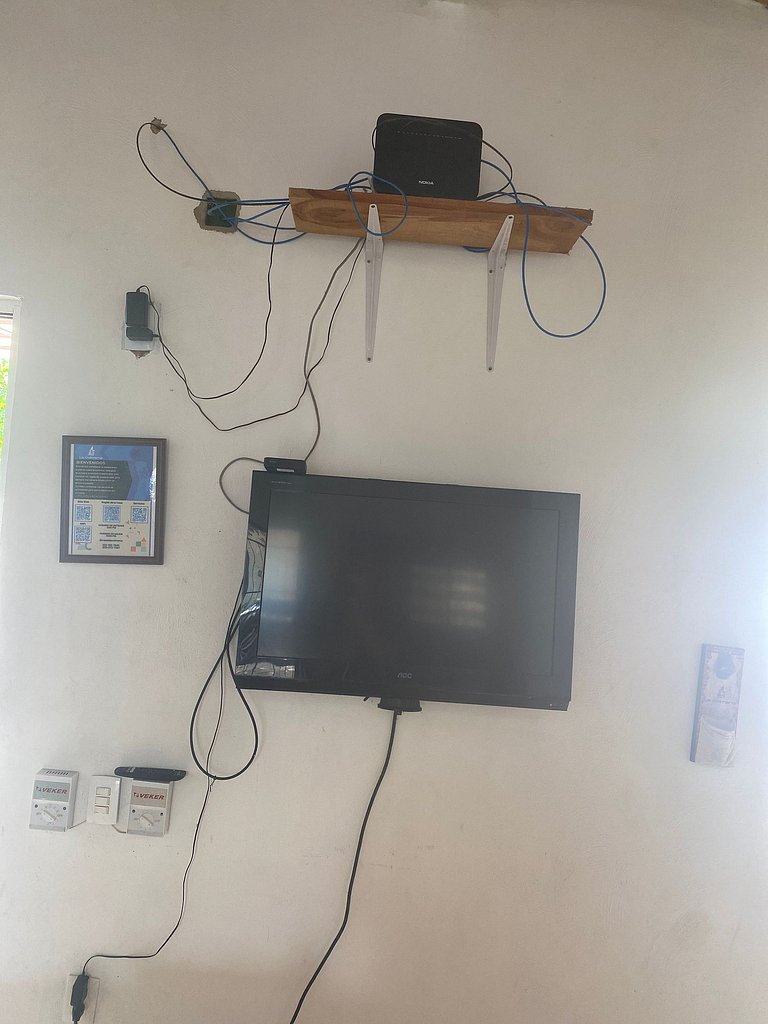 C7 Casas la colmena a 3 min playa alberca 4 rec,
