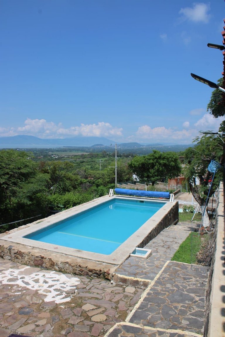 6A Alberca Privada y Vista al lago de Chapala