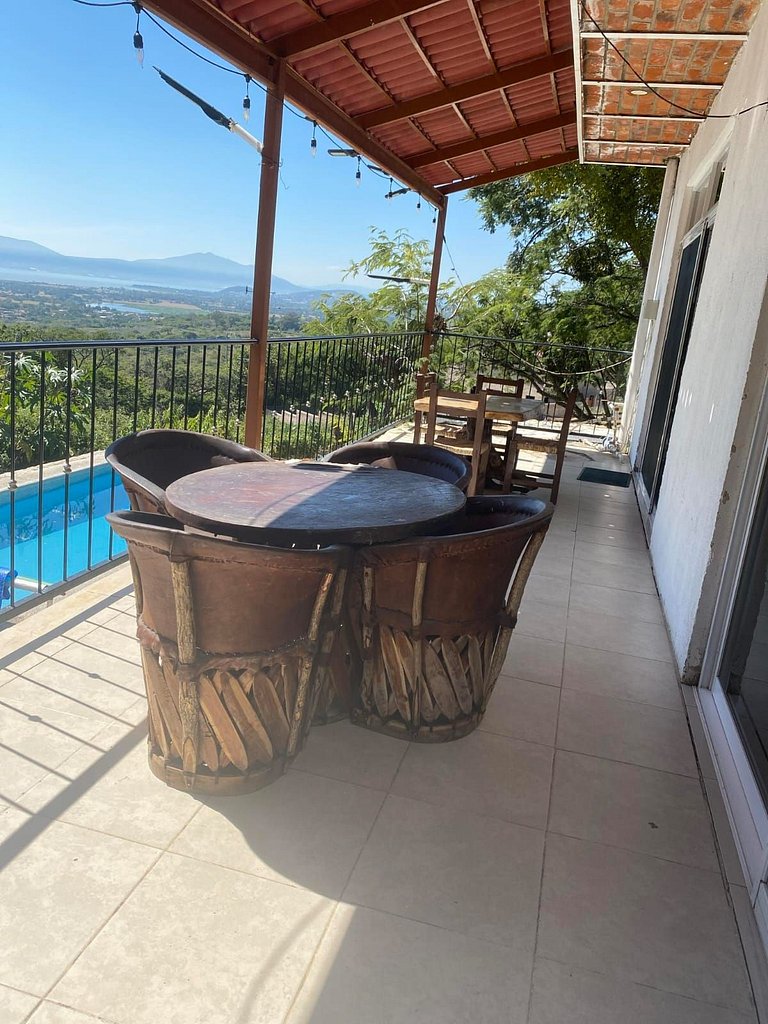 6A Alberca Privada y Vista al lago de Chapala