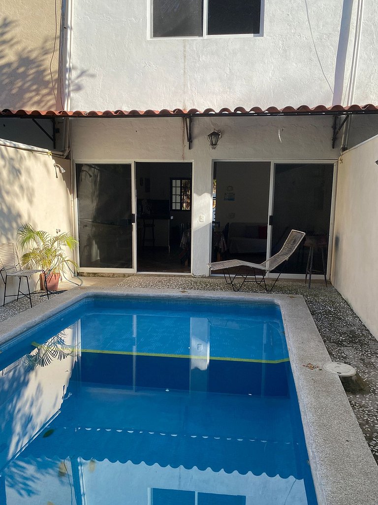 C10 Casa colmena 3 minutes from the beach and pool, 2 bedroo