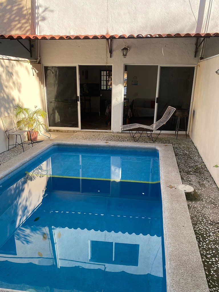 C10 Casa colmena 3 minutes from the beach and pool, 2 bedroo