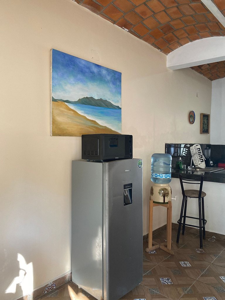 C10 Casa colmena 3 minutes from the beach and pool, 2 bedroo
