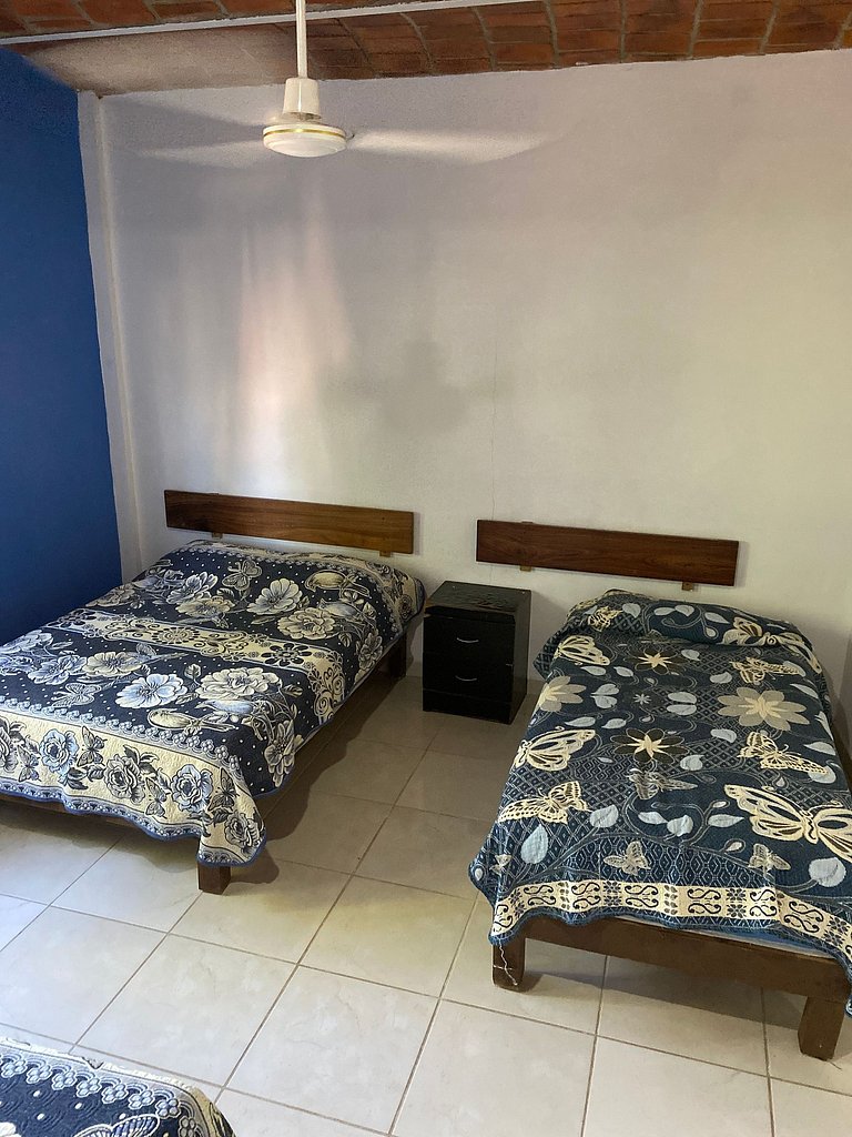 C10 Casa colmena 3 minutes from the beach and pool, 2 bedroo